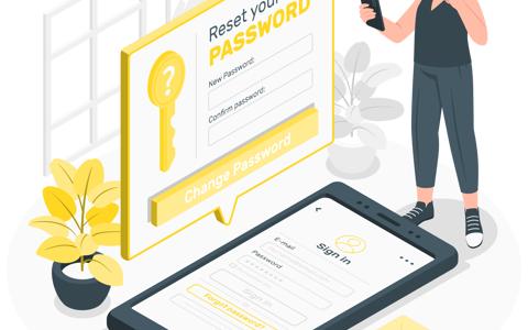 reset password